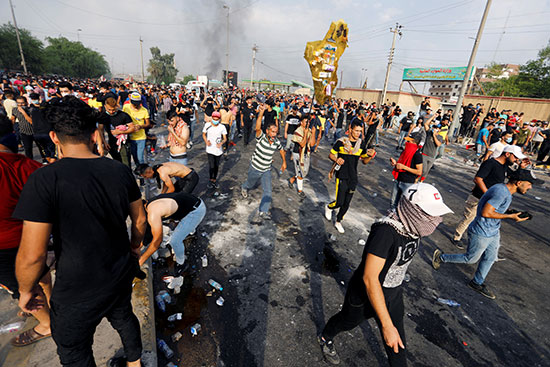 85133-اتساع-رقعة-الاحتجاجات-فى-بغداد-العراقية