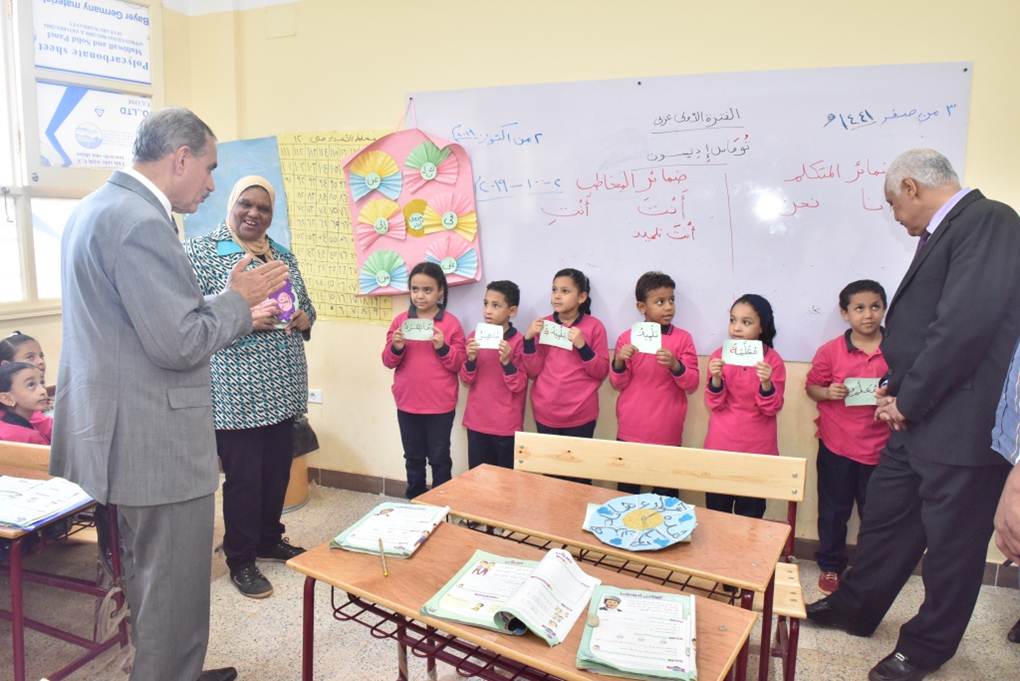 افتتاح مجمع مدارس نزلة عبداللاه بحي شرق ومدرسة الجهاد الابتدائية بحي غرب بتكلفة 34 (17)
