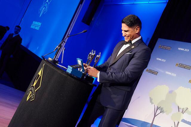 أبو هشيمة خلال الحفل