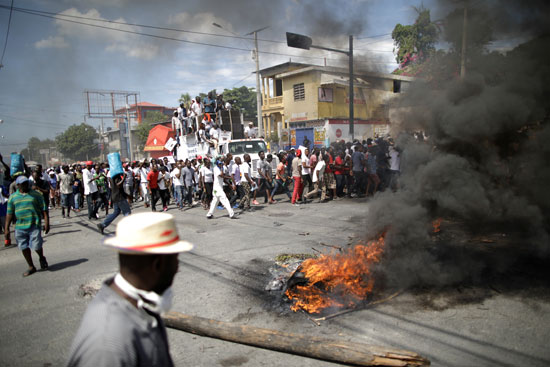 العنف فى هايتى