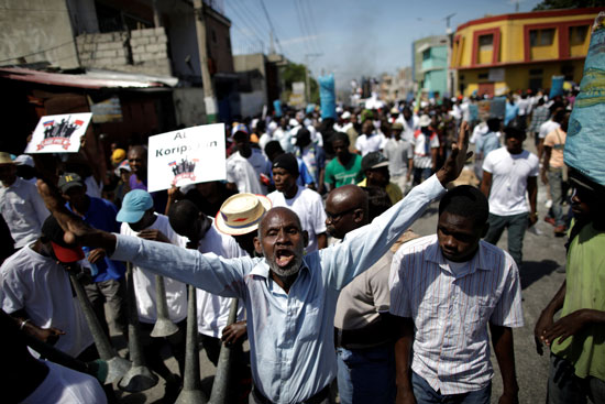 تجدد المظاهرات فى هايتى