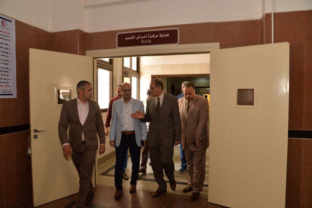 زيارة المستشفى الاورمان الجامعى (1)