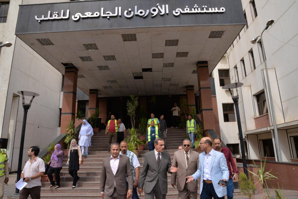 زيارة المستشفى الاورمان الجامعى (2)