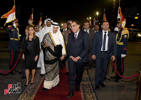 مدبولى مع رئيس وزراء الكويت (2)