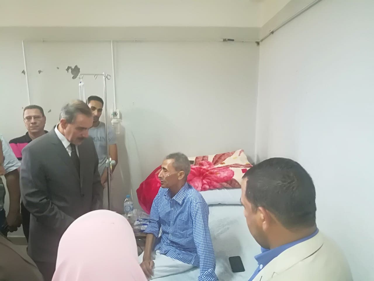 زيارة معهد جنوب مصر للاورام (2)