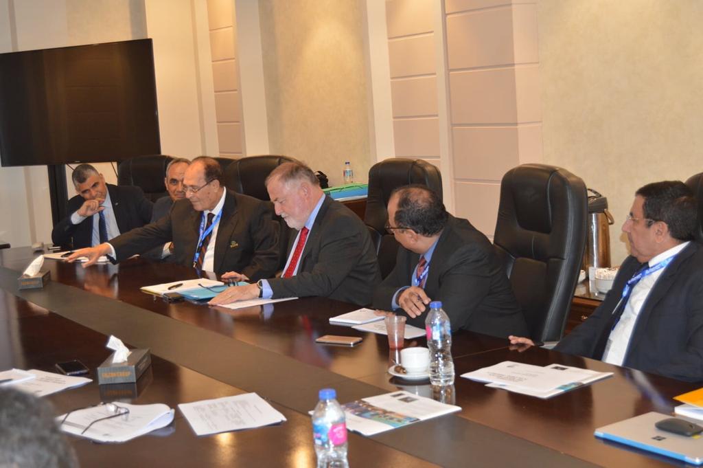 اجتماع مشترك بين المجلس العالمى للمياه والمركز القومى لبحوث المياه فى القاهرة  (4)