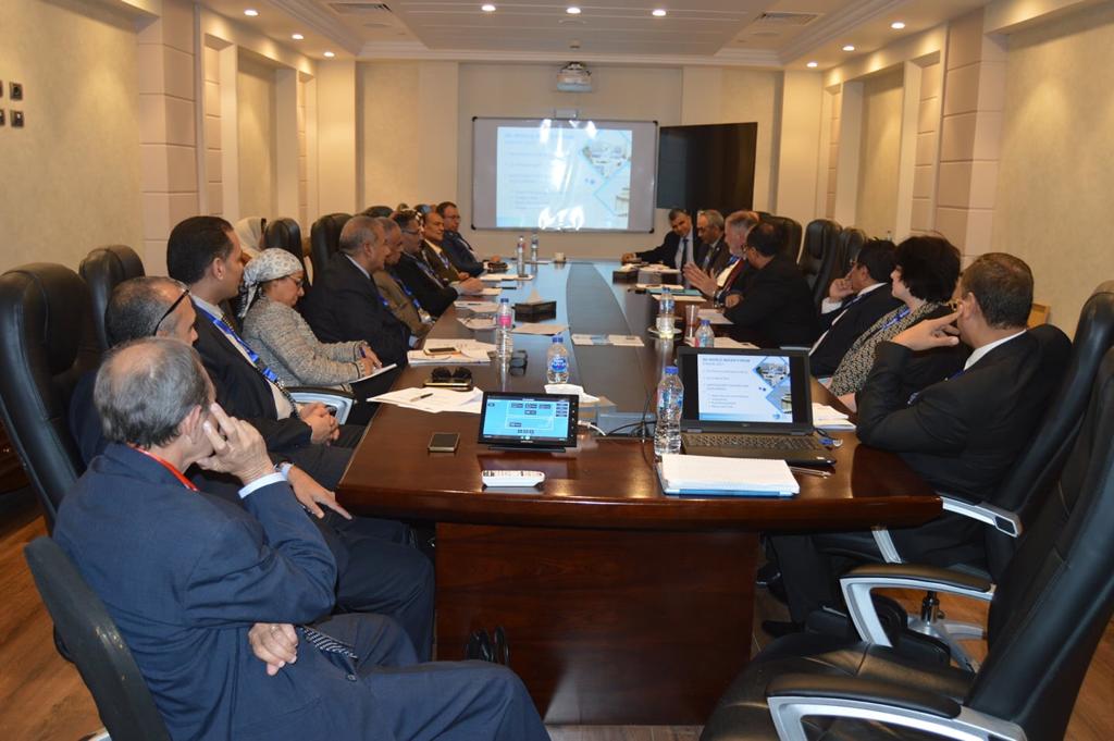 اجتماع مشترك بين المجلس العالمى للمياه والمركز القومى لبحوث المياه فى القاهرة  (1)