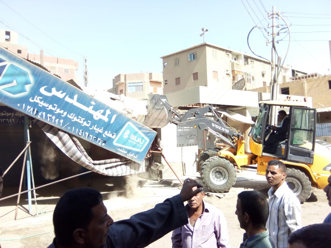 رفع وإزالة  392 حالة إشغال متنوعة في حملة مكبرة بمدينة الفشن (2)