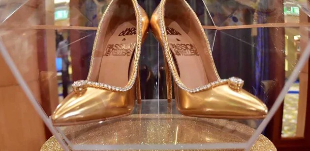 أحذية الماس بسعر 17 مليون دولار