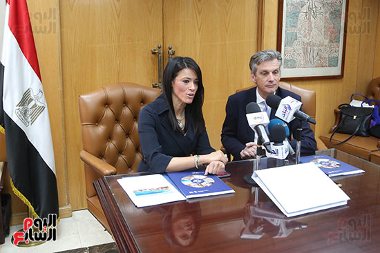 مؤتمر صحفى ، الدكتورة رانيا المشاط وزيرة السياحة (4)