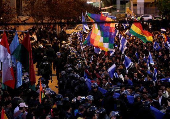 احتجاجات بوليفيا