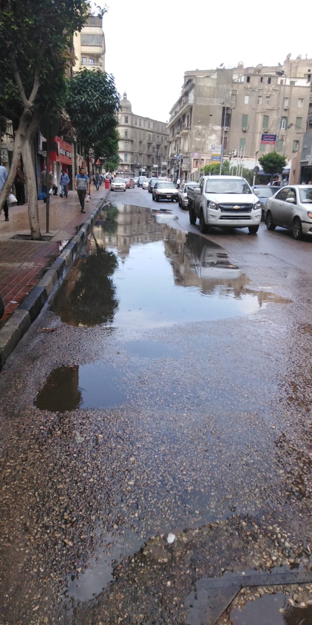 عمليات شفط المياه بشارع عبد الخالق ثروت (4)