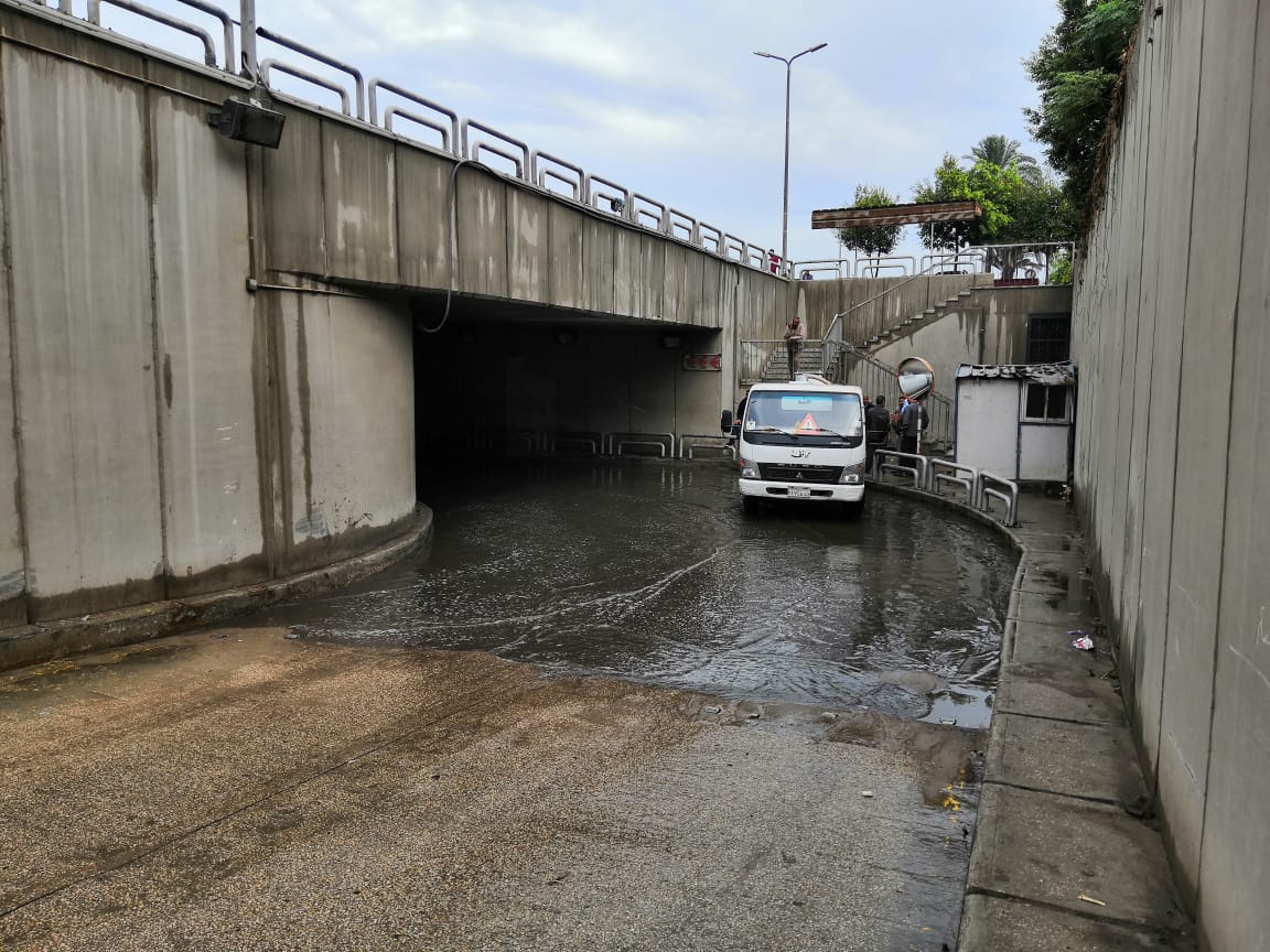 مياه الامطار تغرق شوارع القليوبية (11)