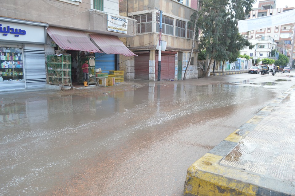 سوء الأحوال الجوية والأمطار بكفر الشيخ (9)
