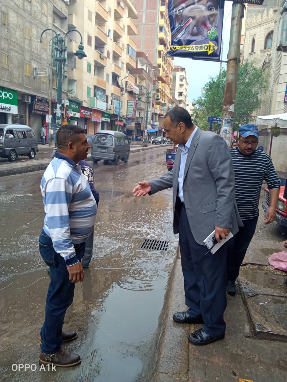 محافظ الإسكندرية يكلف السكرتير العام بتفقد تصريف الأمطار خلال النوة (1)