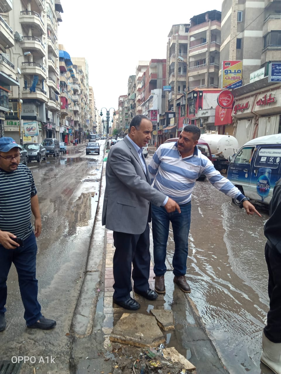 محافظ الإسكندرية يكلف السكرتير العام بتفقد تصريف الأمطار خلال النوة (4)
