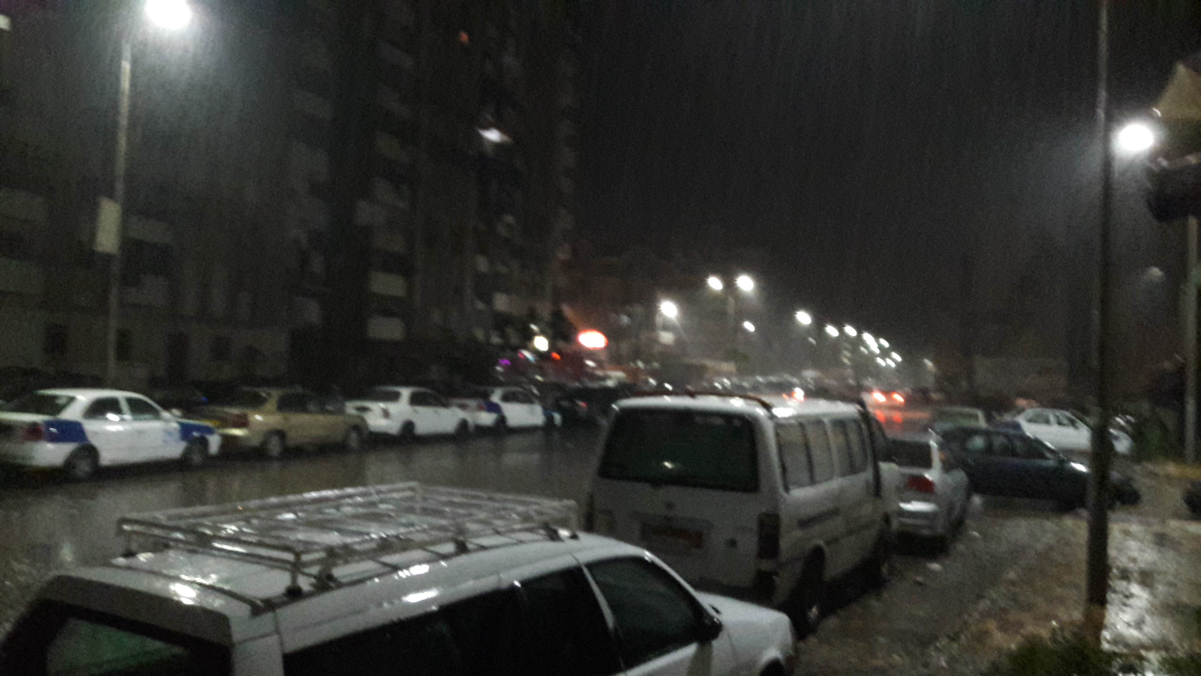 سقوط أمطار رعدية على مدينتى بورسعيد وبورفؤاد (3)