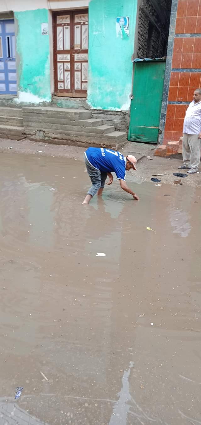 غرق شوارع دمياط بمياة الأمطار (5)