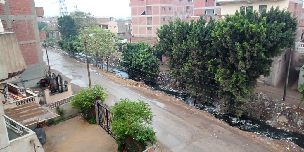 أمطار رعدية تضرب مدن القليوبية وقطع الكهرباء ببعض المناطق (5)