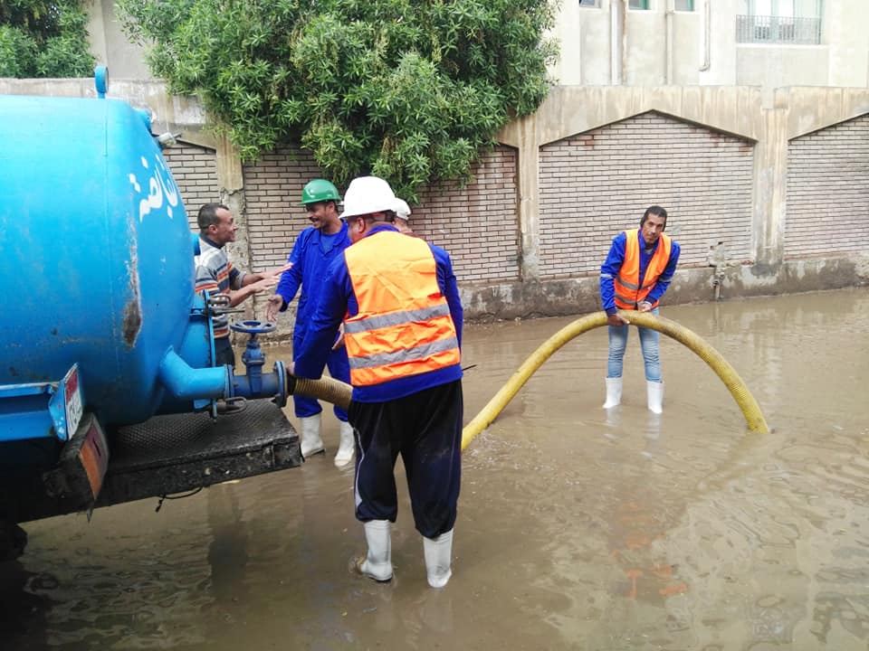 سوء الأحوال الجوية والأمطار بكفر الشيخ (5)