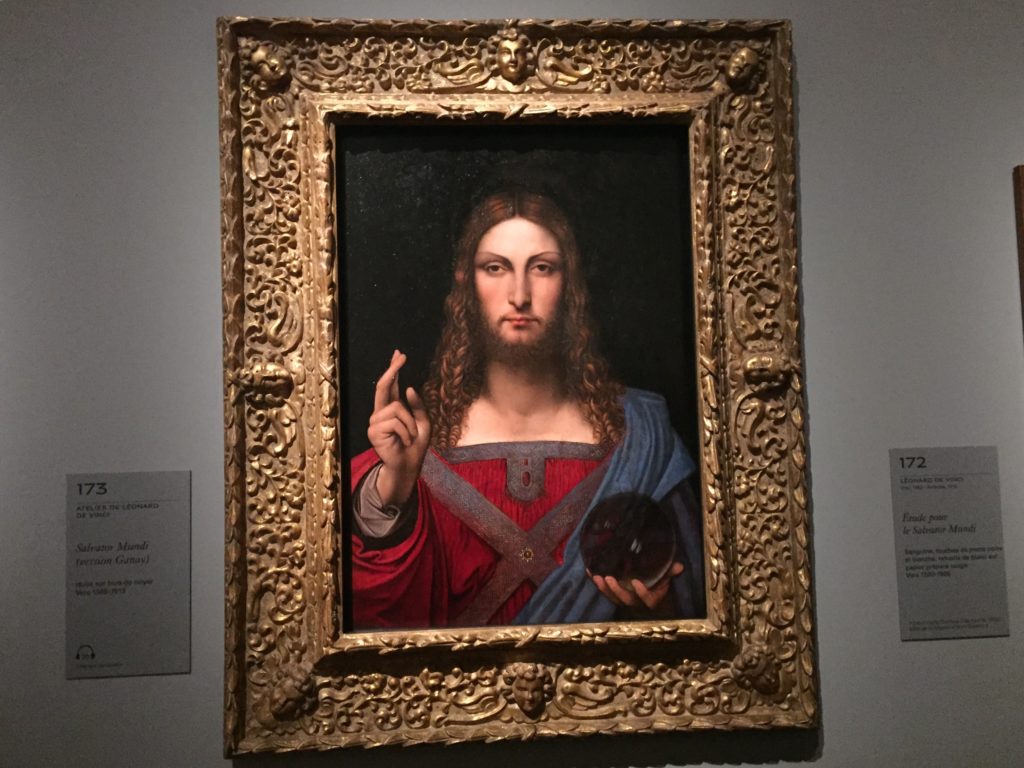 لوحة دى جاناى سلفادور مندى المعروضة بمعرض دافنشى بـ"اللوفر"