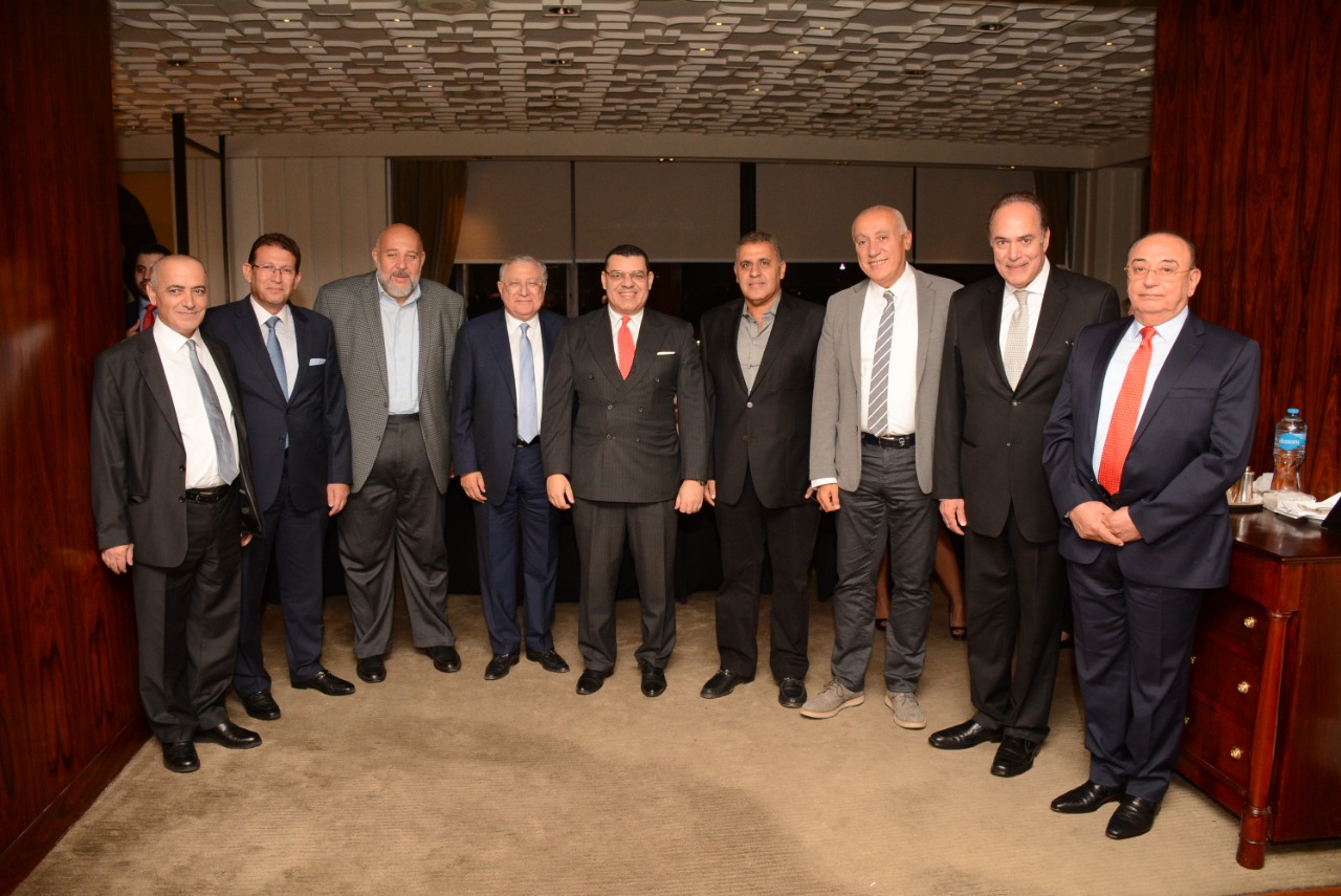 اجتماع الجمعية المصرية اللبنانية لرجال الأعمال مع السفير مصر بلبنان الجديد