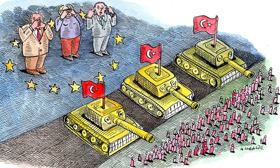 الصمت الدولى على جرائم أردوغان مستمر