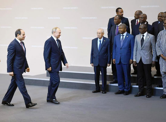السيسى بقمة أفريقيا- روسيا (4)