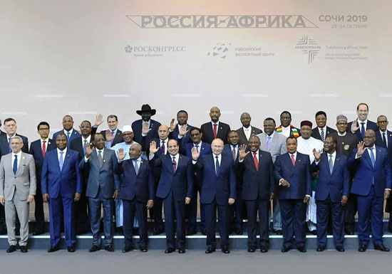 السيسى بقمة أفريقيا- روسيا (3)