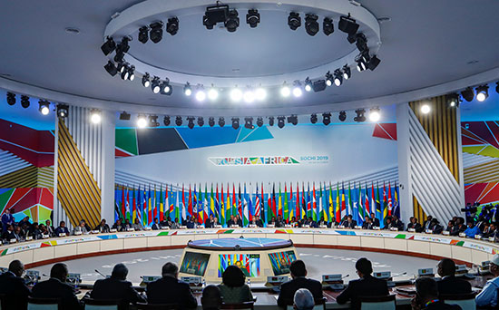جلسة قمة أفريقيا – روسيا