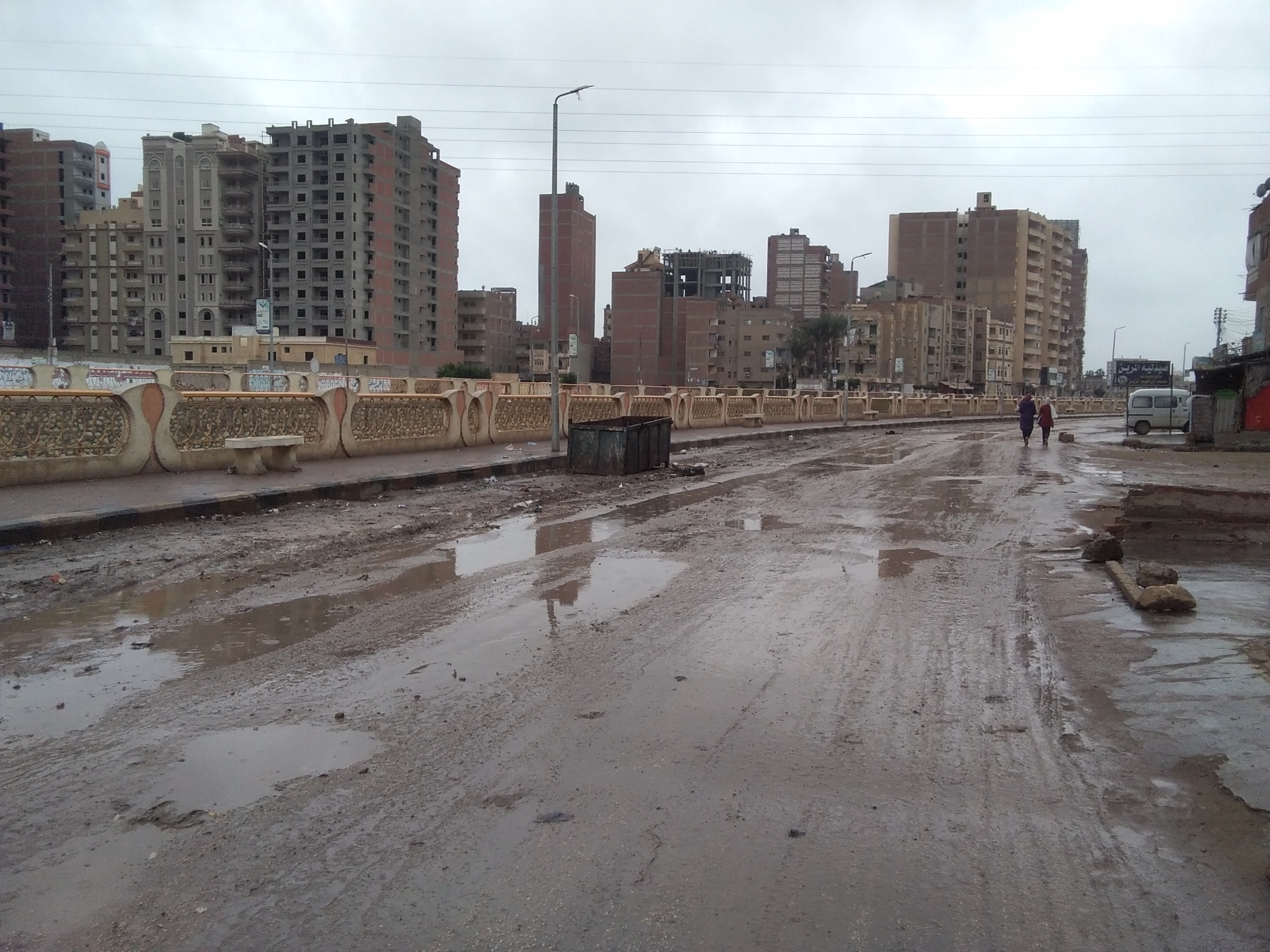 هطول امطار غزيرة بكفر الشيخ  (8)