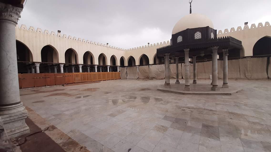 وفد كنائسى يزور مسجد عمر بن العاص بدمياط (3)