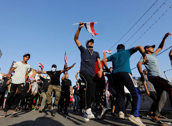 متظاهرو العراق
