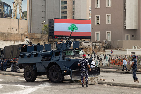 مدرعة للقوات الخاصة فى لبنان