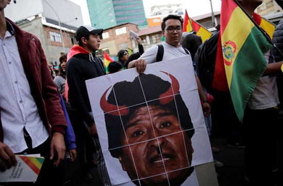 رسوم مسيئة لرئيس بوليفيا