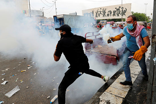 عنف متبادل بين قوات الأمن والمتظاهرين