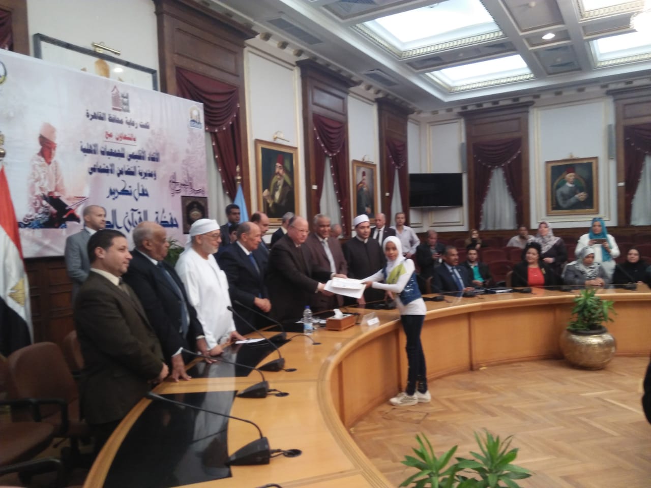 تكريم اوائل المسابقة الدينية بالقاهرة (2)