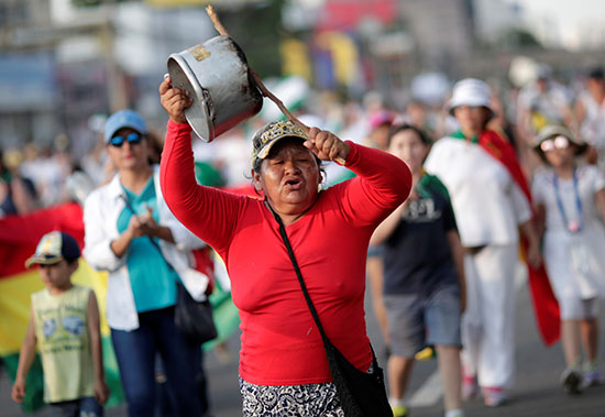 إحتجاجات فى سانتا كروز دي لا سييرا ، بوليفيا