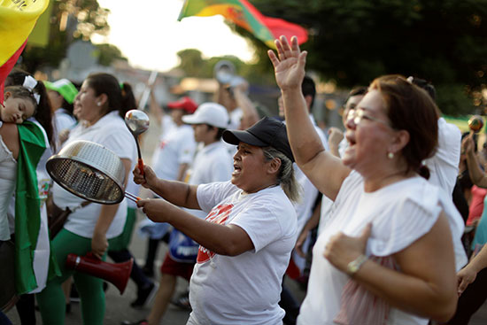 احتجاجات ضد الرئيس البوليفى إيفو موراليس