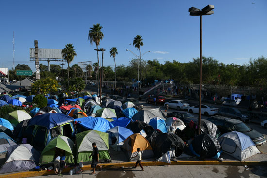 مخيمات للاجئين فى المكسيك
