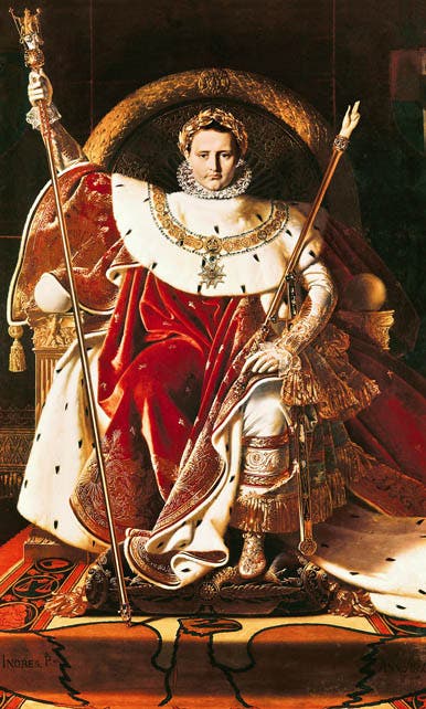 صورة لإمبراطور فرنسا نابليون بونابرت