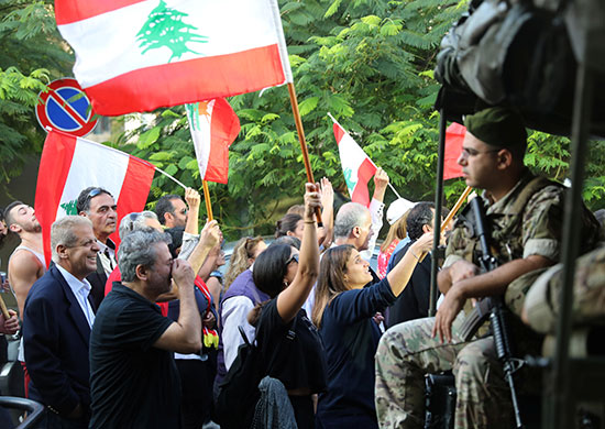 مسيرة لبنانية