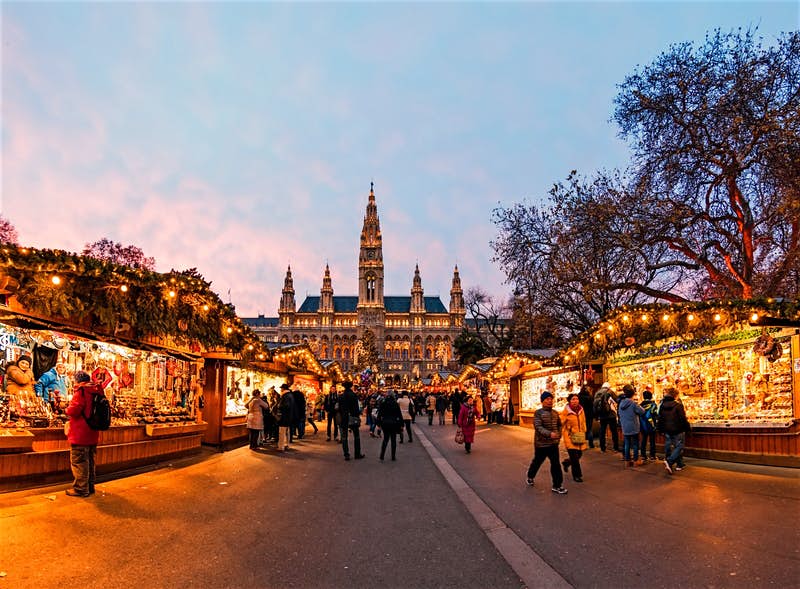 أسواق عيد الميلاد في ألمانيا والنمسا