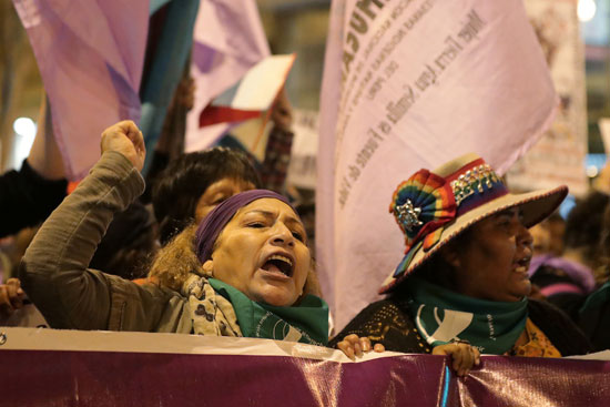 تظاهرات داعمة لرئيس بيرو
