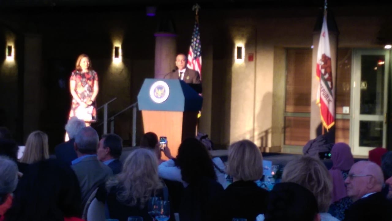 جانب من افتتاح المعرض