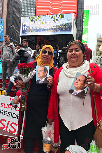 مصريون يحتفلون بنصر أكتوبر في نيوريوك  (1)