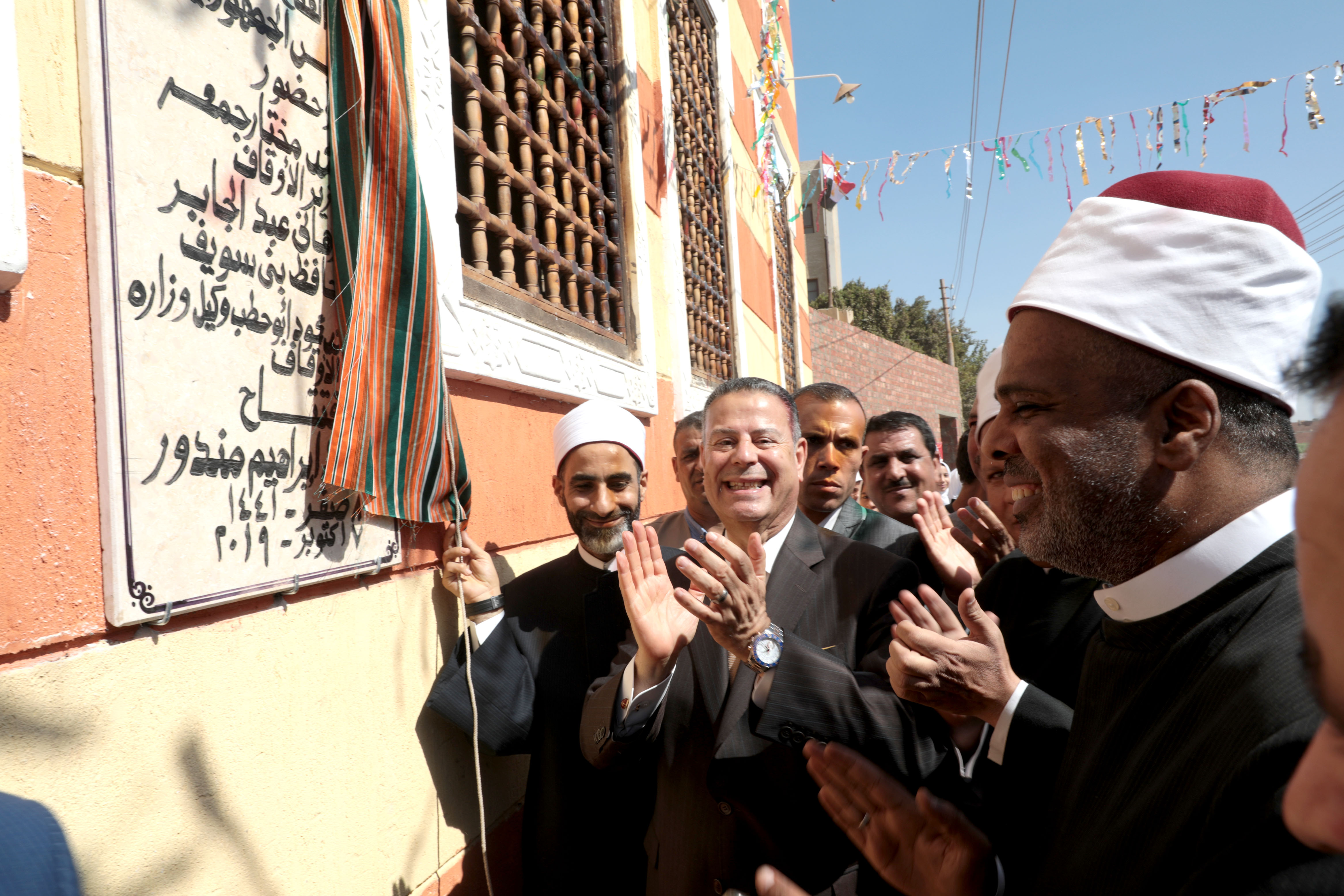 محافظ بنى سويف يفتتح مسجد إبراهيم مندور  (3)