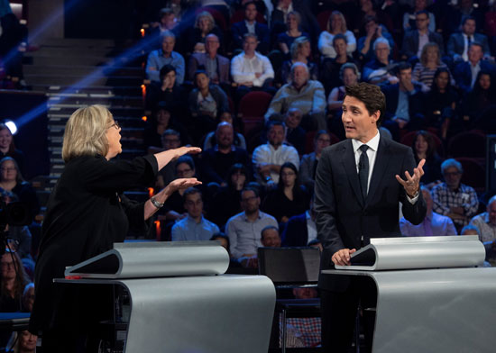 مناظرة ساخنة قبل الانتخابات الكندية