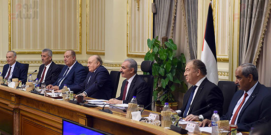 جلسة المباحثات الثنائية بين رئيس الوزراء ونظيره الفلسطينى (4)