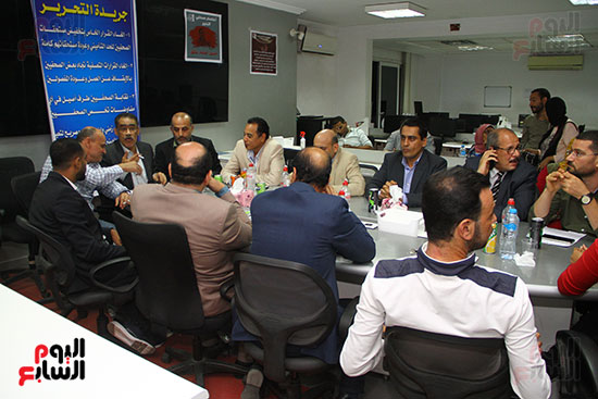 اجتماع المجلس بمقر جريدة التحرير (14)